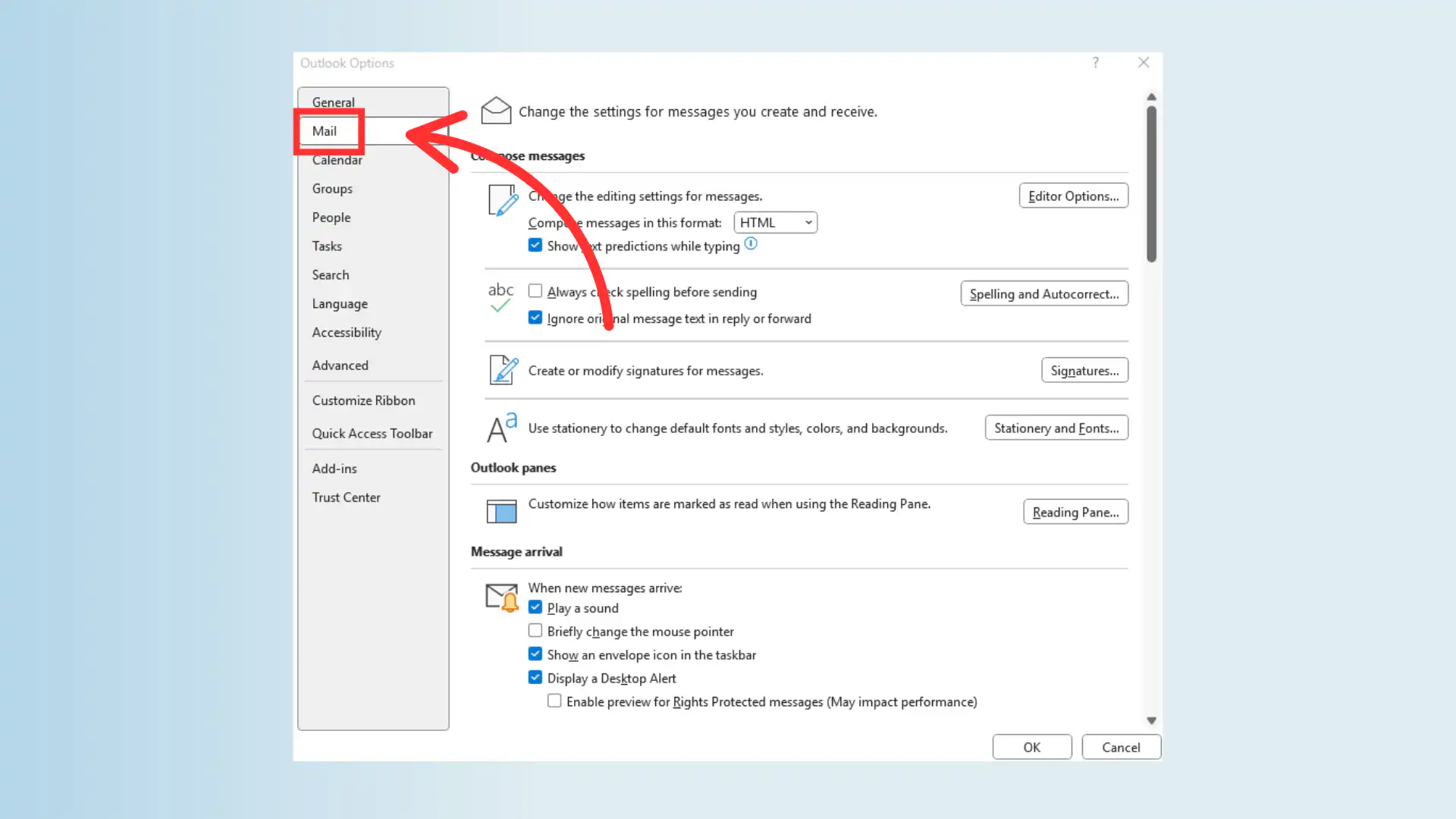 Outlook for Windows Mail