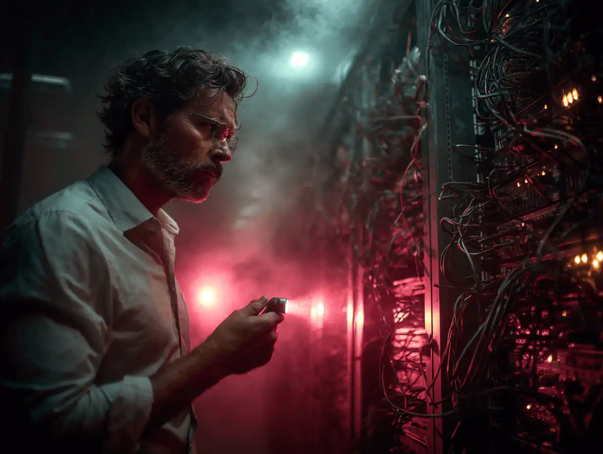 MSP in a server room