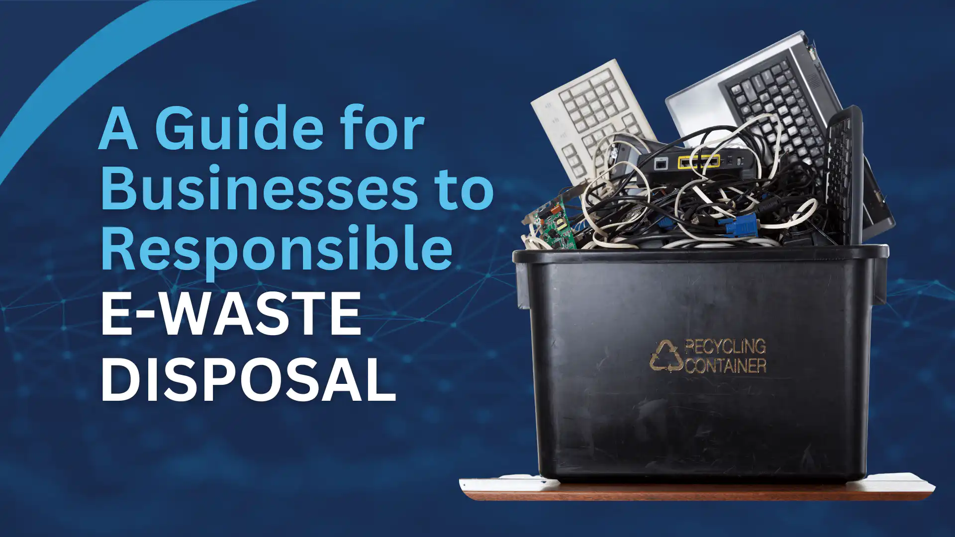 E-Waste disposal