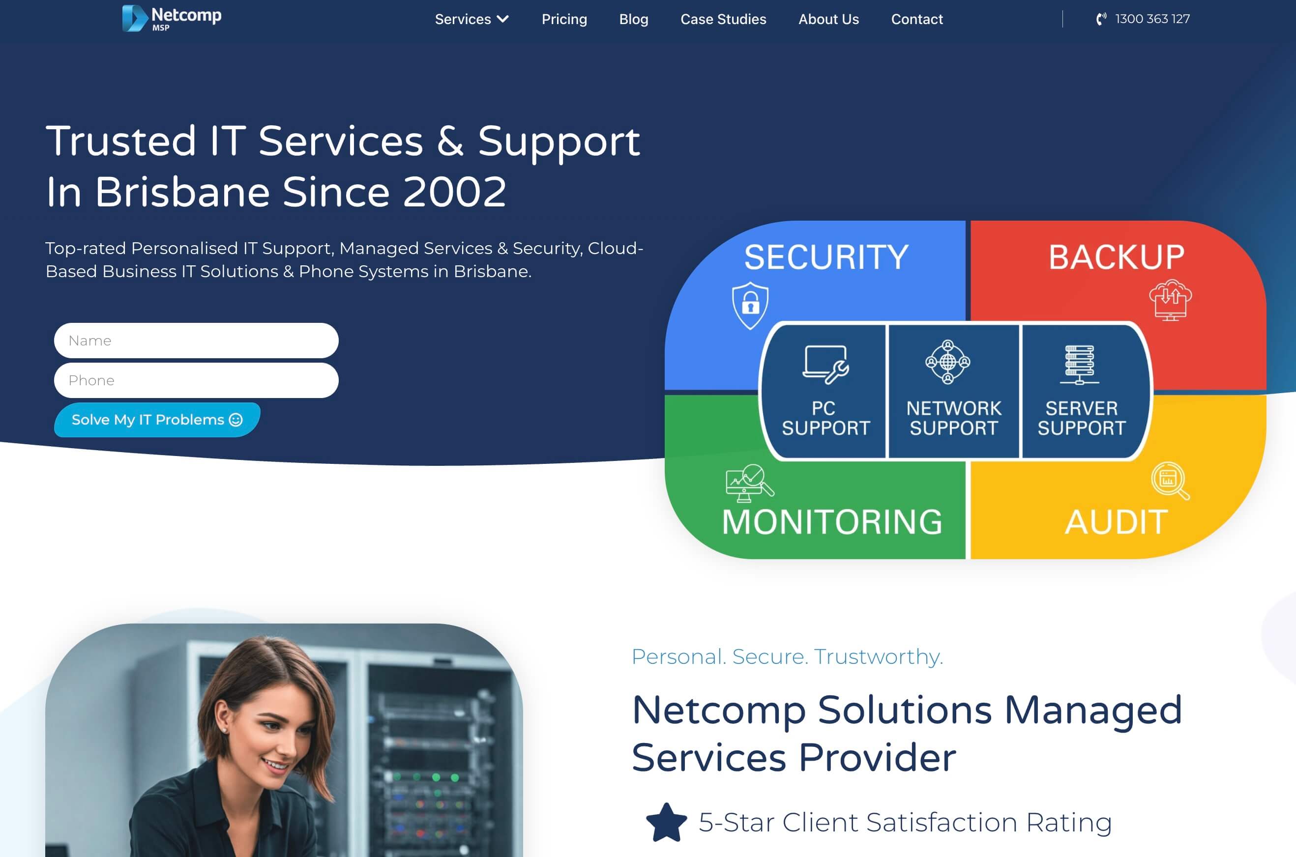 Netcomp Solutions Managed Services Provider