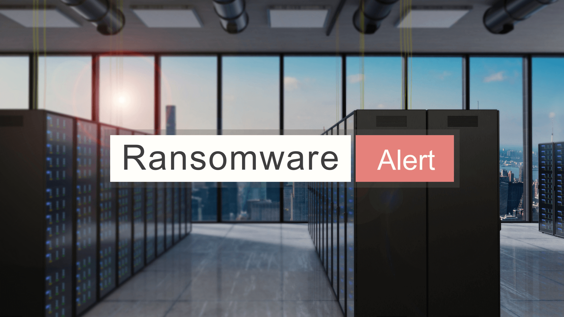 Ransomware alert
