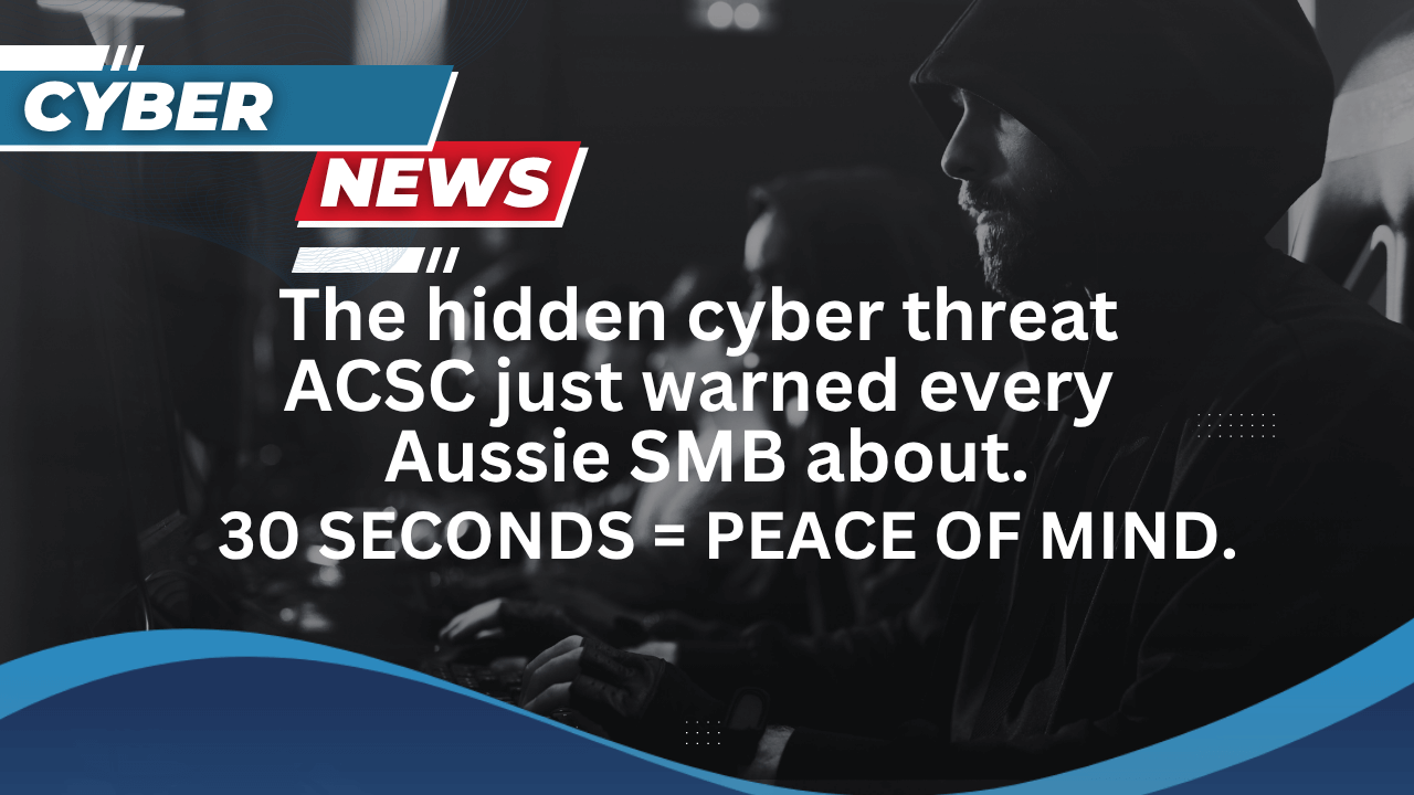Bulletproof hosting alert from ACSC