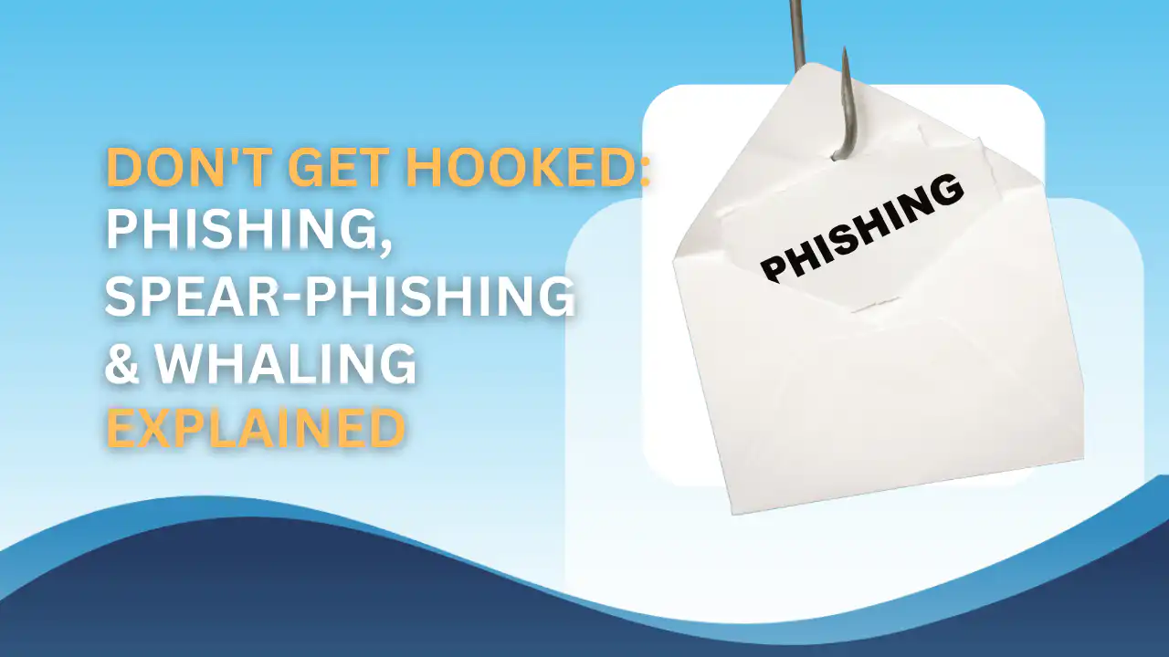 Phishing Spear-phishing and Whaling