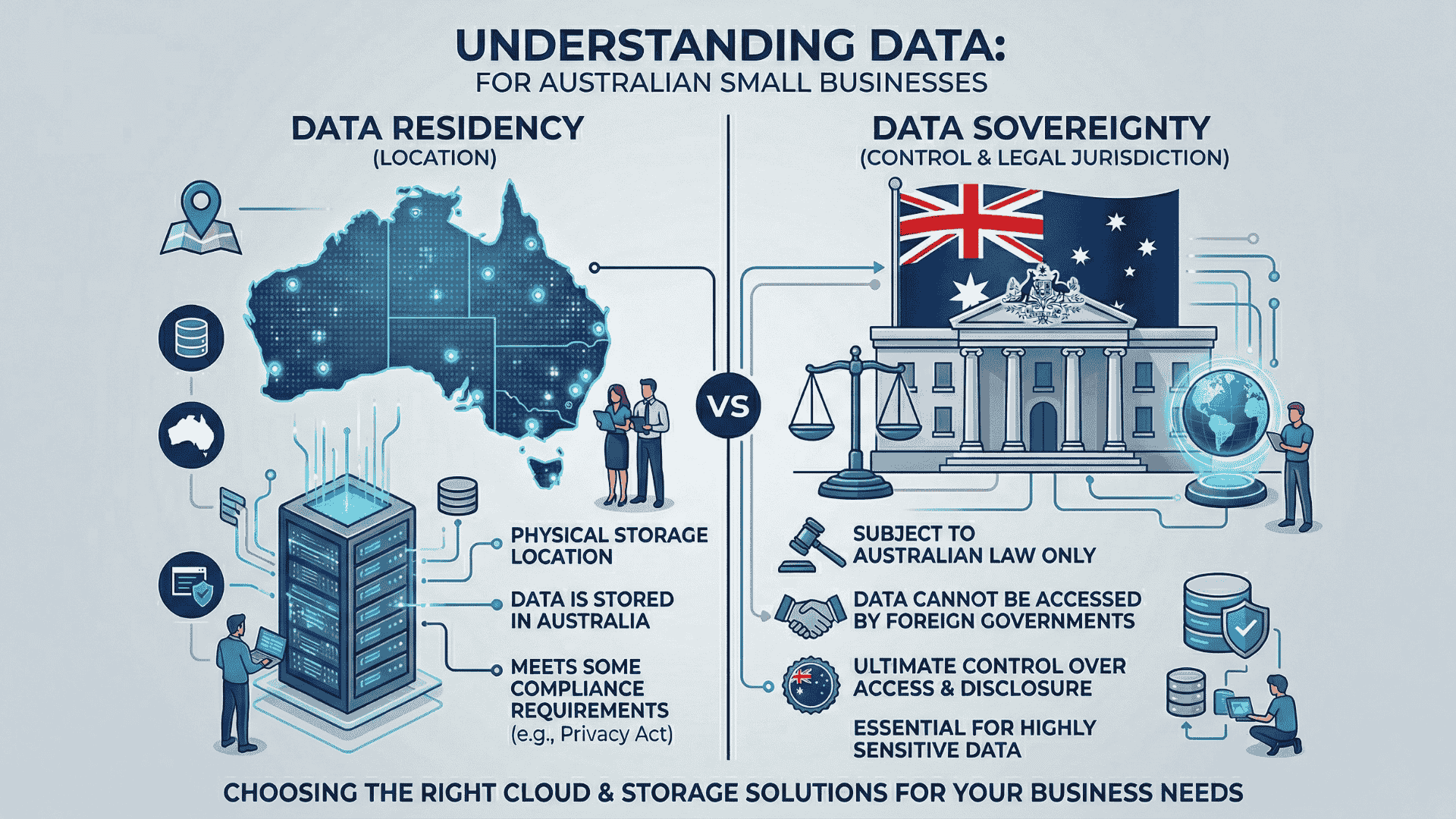 Data Residency vs Data Sovereignty