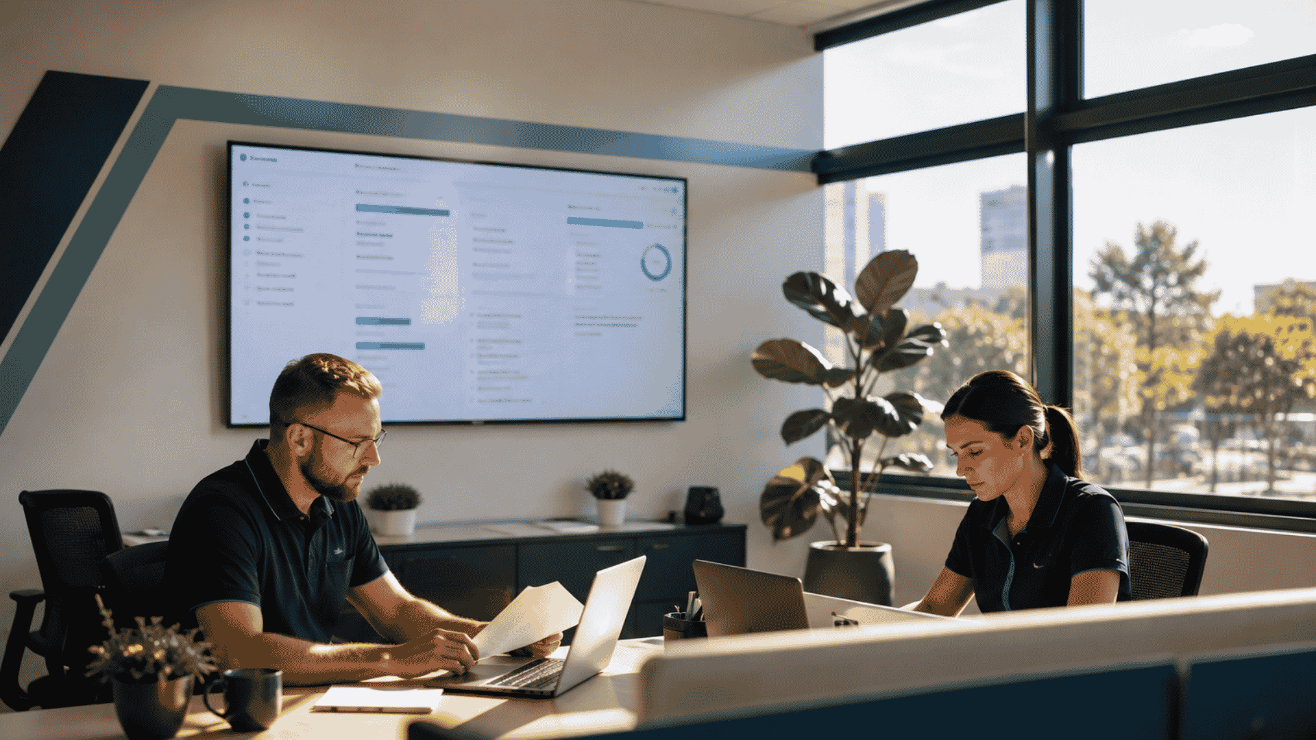 business IT support team